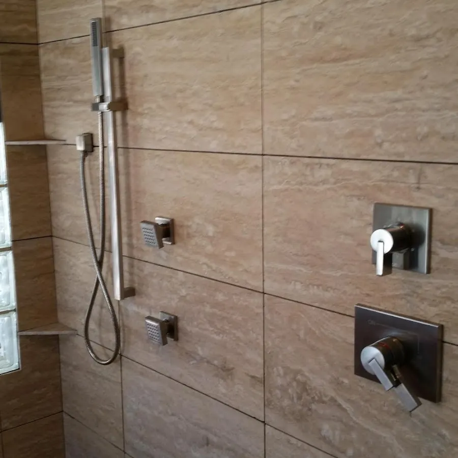 Shower fixture installation for Water Heater Installation in East Riverdale